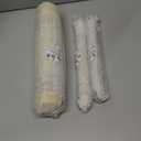 CB Church Supply Hand Crafted Wedding Candle Set by Will & Baumer, Set of 3, Flowers & Rings