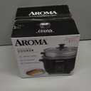 Aroma Housewares ARC-363-1NGB 3 Uncooked/6 Cups Cooked Rice Cooker, Steamer, Multicooker, 2-6 cups, Black