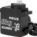 MEUS RACING 8KG Digital RC Micro Servo for Axial SCX24 Traxxas REDACTED4M Redcat Ascent-18 1/ 18 1/ 24 RC Crawler, NOT for Stock SCX24 Servo Mount(M3280S)