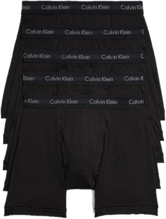 Calvin Klein Men's Cotton Classics 5-Pack Boxer Brief S