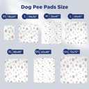 Washable Pee Pads for Dogs, Extra Large 72"x72" Super Absorbent Reusable Training Dog Pads, 100% Waterproof Non-Slip Dog Mat for Training, Whelping, Housebreaking, Incontinence, for Playpen, Crate