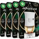 Air Wick Advanced Plug In Scented Oil Warmer, Advanced Gadget, Home Air Freshener, White (Pack of 4, Gadget Only, Refills Sold Separately)