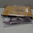 Dreamseek Door Handle Bowl Cover for 10th Gen Honda Civic 2016 2017 2018 2019 2020 2021 Exterior ABS Molding Trim Carbon Fiber Style