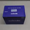 ColoVie Stemless Champagne Glasses Set of 6- Colored Champagne Flutes- Wedding Toasting Glass- Bridesmaid Gift- Mimosa Glass- Crystal Bar Glassware- Birthday Cocktail Party, 9.6oz