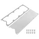 LS Gen 3 Valley Pan Cover Plate Low Profile with Gasket and Seals Compatible with LSX LS1 LM7 LR4 LQ4 LS6 L59 LQ9 LM4 L33 (Silver)