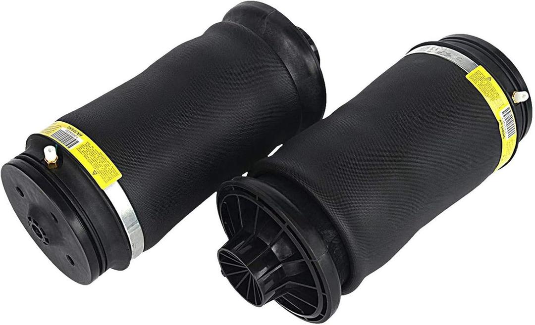 1663200325 Pair Left & Right Rear Air Ride Suspension Spring Bag Fits for Mercedes Benz 2005-2015 X164 X166 W164 W166 GL-Class GL320 GL350 GL450 GL550 ML-CLASS ML320 ML350 ML450 ML500 ML550 ML63 AMG