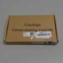 Coax Cable Crimper Tool Kit, rg6 rg59 Coaxial Compression Tool, Wire Stripper, 10pcs RG6 F Connectors