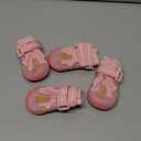 QUMY Dog Shoes for Large Dogs, Medium Dog Boots & Paw Protectors for Winter Snowy Day, Summer Hot Pavement, Water-Resistant in Rainy Weather, Outdoor Walking, Indoor Hardfloors Skid-Resistant Sole, Size 1