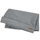 LE SURE Washable Dog Bed Cover Replacement - Medium Size Plush Fleece Cover for Orthopedic Egg Crate Foam Pet Mat 30x20x3 Inches