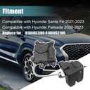 GXARTS Tailgate Hatch Power Latch Assembly 81800S1100 81800S2100 Compatible with Palisade Santa Fe 2020 2021 2022 2023
