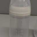 Gulicola Natural PP Baby Breastfeeding Bottles, Medium Flow Nipples (M), 3 Months +, White, 8 oz - 2pks