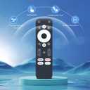 PZL Replacement Voice Remote Control Compatible with Onn Google TV 4K Pro Streaming Device