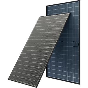 JJN Bifacial 2PCS 400 Watt Solar Panel, N-Type 16BB 400W Solar Panels, 25% High Efficiency Monocrystalline Solar Module for 12V/24V/48V PV System for Homes Rooftop Farm RV and Off-Grid Applications