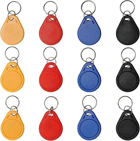 XIXEI 12 Pcs UID Keyfobs