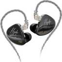 CCA Hydro in-Ear Monitor, 8BA+2DD Hybrid Driver with 4 Tuning Switches HiFi Noise Isolation Earbuds, Clarity in All Frequency Stereo Sound Headphone for Audio Engineer, Musician (784)