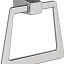 Amerock BH3600226 | Chrome Towel Bar | 6-13/16 in (173 mm) Length Towel Holder | Blackrock | Hand Towel Holder for Bathroom Wall | Small Kitchen Towel Holder | Bath Accessories