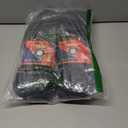 Cotton Diabetic Neuropathy Quarter Socks, Non-Binding Ankle Socks, Multipack (13-16, Black - 12 Pairs)