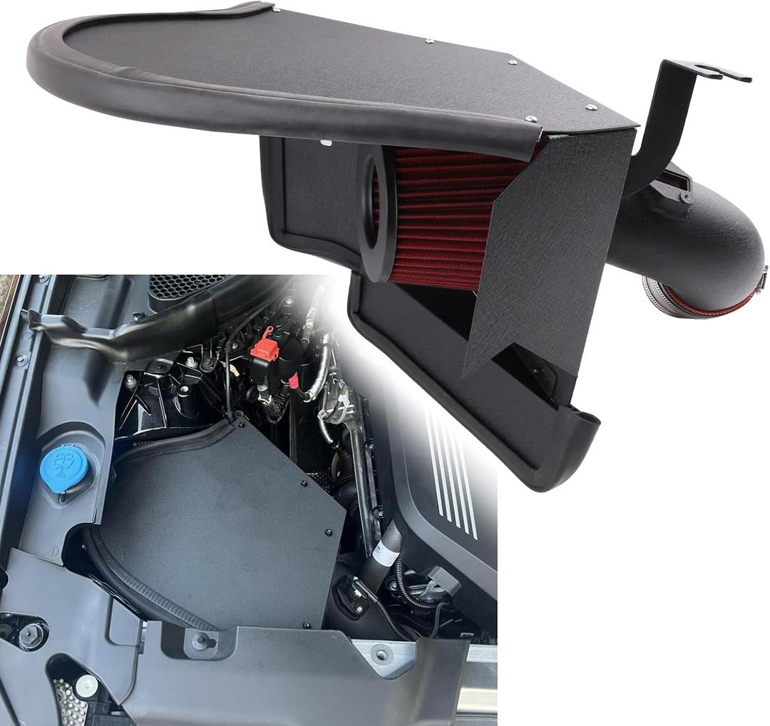 Cold Air Intake Kit with Heat Shield Compatible with 2018-2021 BMW X3 X4 M40i B58 3.0T, Increases Horsepower & Torque, More Aggressive and Sporty Induction Sound