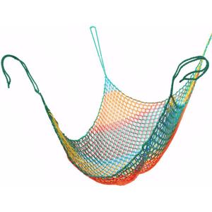 Climbing Cargo Net for Kids - Double Layers Heavy Duty Playground Safety Net, Outdoor Climbing Net for Treehouse Accessories, Backyard, Jungle Obstacle Training & Adventure(3.2x9.8ft),Multicolor
