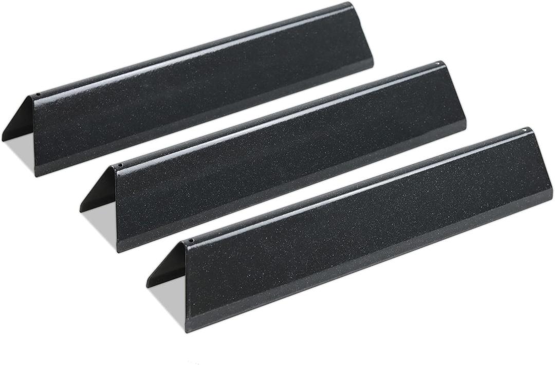 7635 15.3 Inch Flavorizer Bars for Weber Spirit I & II 200 Series Spirit E210 S210 E220 S220 Gas Grill with Front Control Knobs, Porcelain Enameled Heat Plate Flavor for Spirit 210 Replacement Parts