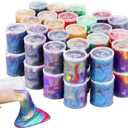 48 Pack Barrel of Slime - Galaxy Sludgy Gooey Fidget Kit for Sensory Party Favor Gifts Slime Stress Relief Toy Scented Sludge Toy for Kids