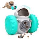 GRETEGO G&GO Dog/Cat Interactive Slow Feeder Puzzle Toy, Cognitive Dog Toys, Dog Treat Dispenser Toy, Interactive PetsToys for Indoor, Treat Dispensing Dog Toys, Slow Eating Dog Bowl (Blue)