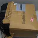 Wellsin Chair Cushions for Dining Chairs, Non-Slip Kitchen Chair Pads with Ties, Tufted Shredded Foam Kitchen Chair Cushions Set of 3 15.5" X 15.5", Black