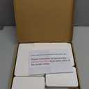 Buffet Risers Food Risers for Buffet Table Acrylic Risers Display Stands Tall Cake Stands Cylinder Stands for Party Pedestal Cake Stand Dessert Table Display Set Cupcake Stands Cupcake Display (4 Pcs White)