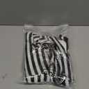 Women's 2 Piece Outfits Y2k Knit Striped Ruched Strapless Crop Tube Top and Mini Shorts Summer Going Out Sets (X-Large, Multicolor)