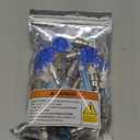 12PCS LED Flash Tyre Wheel Valve Cap Light for Car Bike Motor Wheel Tire Light (Blue)