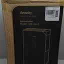 105 Pint/D Energy Star Version 6.0 Dehumidifier, 5500 Sq.Ft AEOCKY Smart Compressor Dehumidifier with Drain Hose, Intelligent Humidistat,for Basement,Bedroom,Home,Bathroom (Ivory)