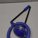 Ankle Skip Ball for Kids, Foldable Colorful Light Flash Wheel Skip Ball for Adults, Indoor Outdoor Game Toys for Kids Girls Boys, Gift for Girls, Boys Ages 5 6 7 8 9 10 11 12 Years Old, Blue