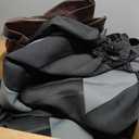 Waterproof Seat Covers, Premium Neoprene Car Seat Covers Full Set, Durable, Anti-Slip, Airbag Compatible, Universal Automotive Seat Covers for Most Sedans SUVs Trucks(Black LightGray 818)