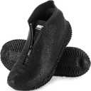 HTHOY&GOWY Shoe Covers Waterproof Silicone Rain Overshoes for Kids Men and Women