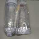 stochastic box 2 Packs of Pancake Batter Dispenser with Blender Balls, Equipped with Silicone Spatula Pancake Mixer Bottle, Kitchen Batter Squeezer Bottle Suitable for Cupcakes, Pancakes, and Muffins