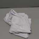 Set of 2 Wedding Arch Cover 2-Sided Round Top Spandex Fitted Arch Backdrop Cover for Birthday Party Baby Shower Wedding Arch Stand Decor（7.2FT, 6FT, White）