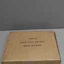 2-Pack Double-Sided Cork Board with Linen, 16" x 12" Hanging Wood Framed Bulletin Board, Picture Display Vision Board Kit Corkboards for Wall School Office Decor, 20 Pushpins (Vintage White)