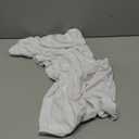 REORIA Womens 2026 Winter Fall Fashion Deep V Neck Long Sleeve Shirts Double Lined Casual Slim Fitted Going Out Tops (Large, White)