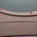 W WEYLAN TEC Freestanding Large Foldable Bath Tub Bathtub for Petite Adult Children Baby Toddler Pink