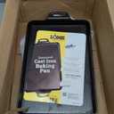 Lodge 15.5"x10.5" Cast Iron Baking Pan, Black