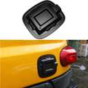 Car Gas Cap Fuel Cover for Toyota FJ Cruiser 2007 2008 2010 to 2020 2021 2022, Black Oil Tank Trim Add On,for FJ Cruiser Gas Tank Cap Cover