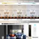 3-Lights Modern Pendant Lights for Kitchen Island LED Dimmable Crystal Glam Ceiling Pendant Lighting Chandelier for Dining Room Hallway Bedroom Corner Lamp Brushed Nickel