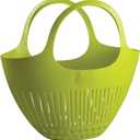Hutzler Garden Colander Garden Basket, large, Green