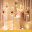 20 Inch Bobo Balloons Bubble Balloons, 40 Pcs Clear Bobo Balloon, Large Transparent Bubble Balloon for Christmas Wedding Birthday Party Decoration