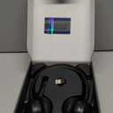 (2026 Upgraded) Wireless Headset with Mic for Work, Bluetooth Headset with Noise Canceling Microphone, Wireless Headphones with Mic and USB Dongle and Mute, Fit for Computer/PC/Teams (Black)