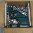 QWORK Heavy Duty Hand Press Eyelet Grommet Machine Punch Tool Kit  3 Size Dies (#0#2#4) & 1500 Pcs Silver Grommets for Banner, Canvas & Leather Work