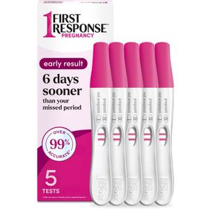 First Response Early Result Pregnancy Test, 5 Count Pack of 1