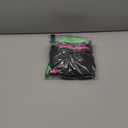 BMJL Women's High Waisted Bikini Ribbed Two Piece Swimsuit High Cut Color Block Adjustable Straps Bathing Suit (Large, Rainbow Black043)