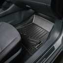 SMARTLINER Custom Fit All Weather 1st Row Floor Mat Liner Set Compatible with 2022-2025 Nissan Sentra