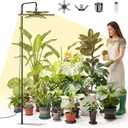 SANSI 240W Grow Light for Indoor Plant, Full Spectrum Tall Stand Floor Lamp
22560LM, High PPFD, Heavy-Duty, Waterproof, Adjustable 62.2-86.6in, CRI 95, Timer, Dimmable, Remote Control, for Large Plants